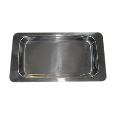 BANDEJA EN ACERO (10 X 20) ACERQUIRURGICOS