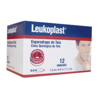 LEUKOPLAST 1" X 1 X 12 ROLLOS
