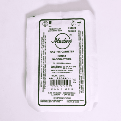 CATETER SONDA LEVIN # 14 MEDITEC (NASOGASTRICA)