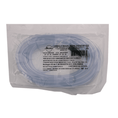 CANULA OXIGENO ADULTO MEDITEC