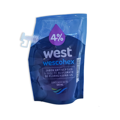 JABóN QUIRúRGICO WESCOHEX X 120 ML WEST