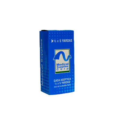 GASA MEDICAL SUPPLIES 5 X 1/2 YARDA (LIQ)