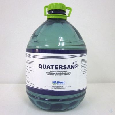 QUATERSAN (AMONIO CUATERNARIO + BIGUANIDINA) DESINFECTANTE DE AREAS