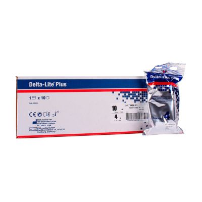 DELTA LITE PLUS 4" X 4 YARDAS BLANCO