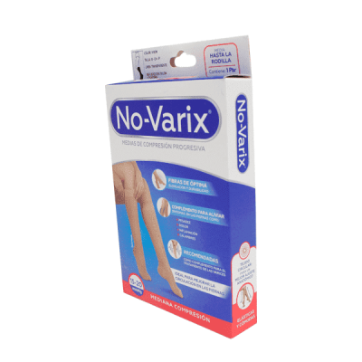 MEDIA NO-VARIX RODILLA COLOR VISON TALLA S REF: 1010-5542 COMPRESION 15-20MMHG