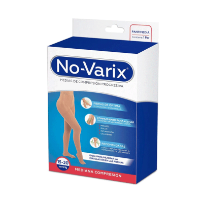 MEDIA NO-VARIX RODILLA TALLA L-G  COLOR VISON COMPRESION 15-20 MMHG REF.10105545