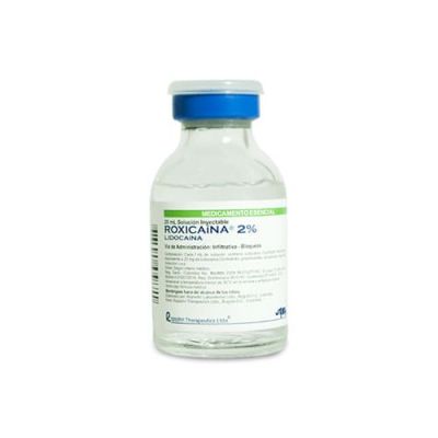ROXICAINA 2% SIMPLE X 20 ML