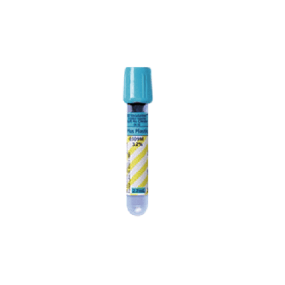 TUBO VACUTAINER  AZUL (2,7 ML 13X75) BD.