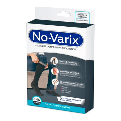 CALCETIN NO-VARIX FIRME AJ NEGRO SMALL REF: 1010-5612