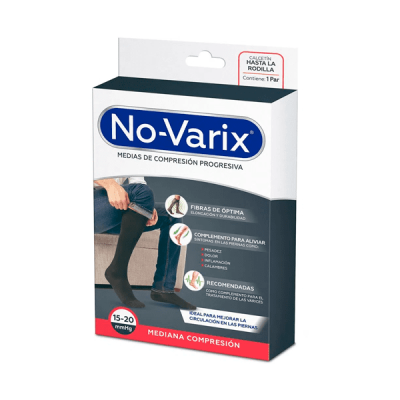 CALCETIN NO-VARIX FIRME AJ AZUL MEDIUM REF: 1010-5623