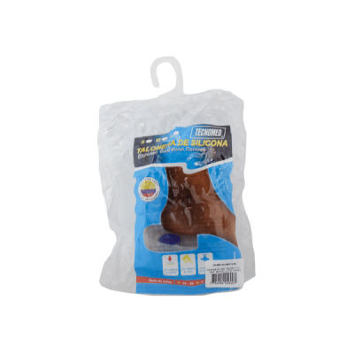 TALONERA DE SILICONA CON ESPOLON CALCANEO CENTRAL TALLA M REF. 867000300042 X PAR KROMIA