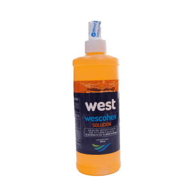 WESCOHEX SOLUCION X 500 ML CON VALVULA NEBULIZADORA (SOLUCIÓN TÓPICA GERMICIDA)