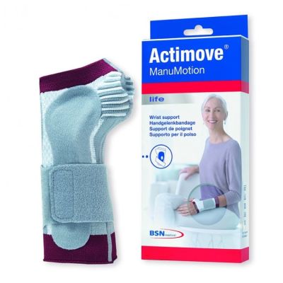 MUÑEQUERA ACTIVEMOVE MANUMOTION (CON FERULA-SOPORTE ORTOPEDICO) TALLA-L DER C/BCO