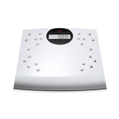 BASCULA DIGITAL CON 24 ELECTRODOS CROMADOS 804 SECA