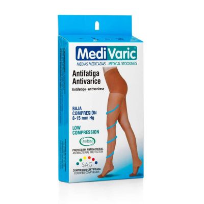 MEDIA DE COMPRESION BAJA 8-15 DAMA CADERA L VISON ANTIFATIGA MEDIVARIC