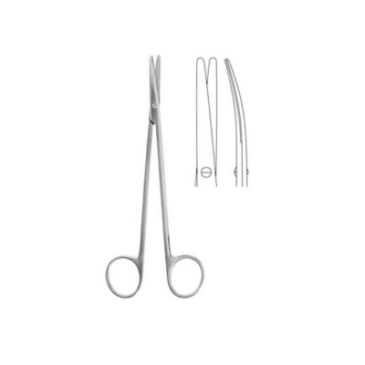 TIJERA METZEBAUM CURVA 18 CM DIMEDA