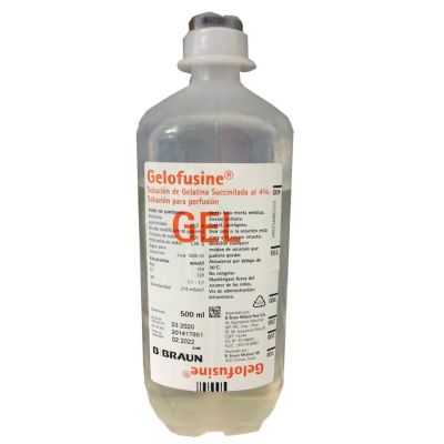 GELOFUSINE ISO 4% FCO X 500 ML SOLUCION PARA PERFUSION