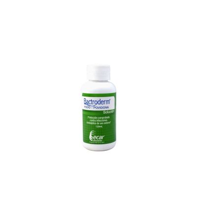BACTRODERM SOLUCION FRASCO X 120ML ECAR (YODOPOVIDONA)