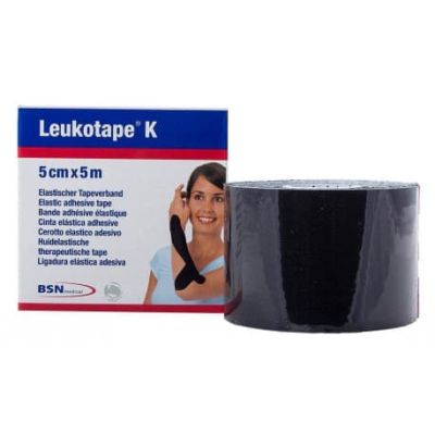 LEUKOTAPE K 5 CM X 5 MTS REF 7297823 BSN COLOR NEGRO