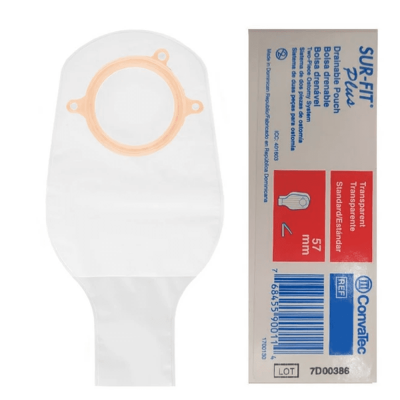 BOLSA DRENABLE OSTOMIA STANDARD 100MM X UND. 401608 (COD HIJO)