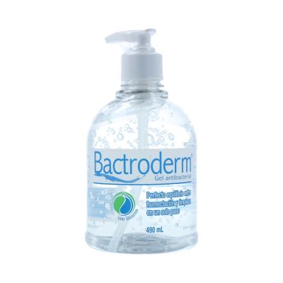 BACTRODERM GEL ANTIBACTERIAL 490 ML (ALCOHOL GLICERINADO) FRASCO ECAR