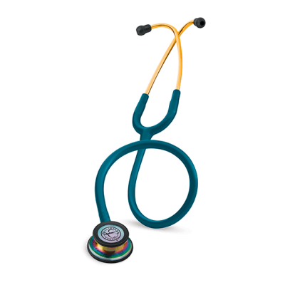 FONENDO. LITTMANN CLASSIC III TUBO 27" CARIBEAN BLUE ARCO IRIS 5807 EDICION ESPECIAL