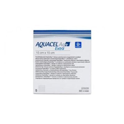 AQUACEL EXTRA AG+ (ABSORBENTE) 413568 15 X 15 CM X UND
