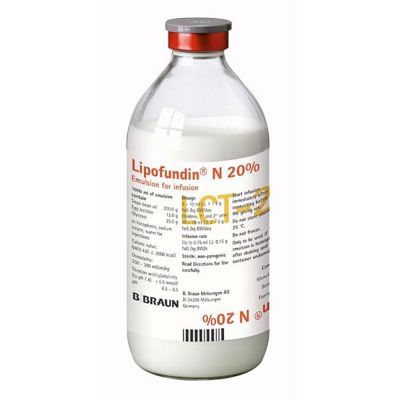 LIPOFUNDIN MCT/LCT  20 % X 500 ML