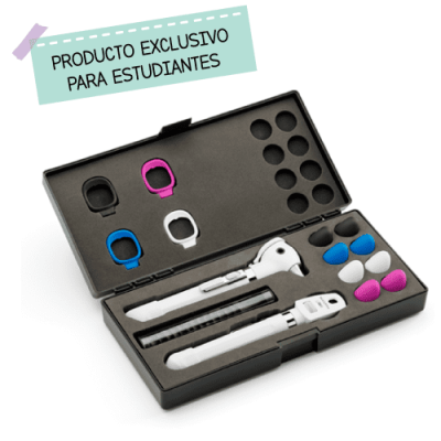POCKET LED PLUS 92880+ESTUCHE RIGIDO+SETBUMPERSX4+2YW W.A. NIEVE (BLANCO- ESTUDIANTES)