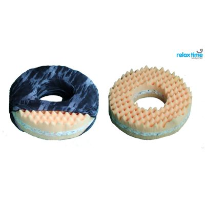 COJIN COXIS ANTIESCARAS EN FORMA DE DONA (10CM X 42CM DIAMETRO) RELAX TIME