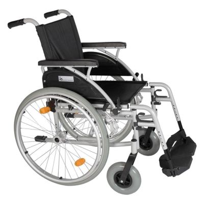 SILLA DE RUEDAS 44CM IRON LIGHT APOYA BRAZOS Y REPOSAPIES REMOVIBLES KONFORT STANDARD REF. SRELS-44