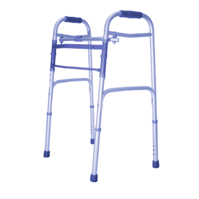 CAMINADOR EN ALUMINIO UN BOTON KONFORT PLUS DOBLE FUNCION (ESTANDAR Y PASO A PASO) REF. KP1342AL-19