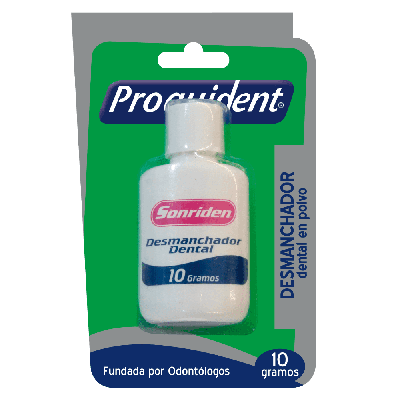 SONRIDEN POLVO X  10 G (DESMANCHADOR DENTAL)