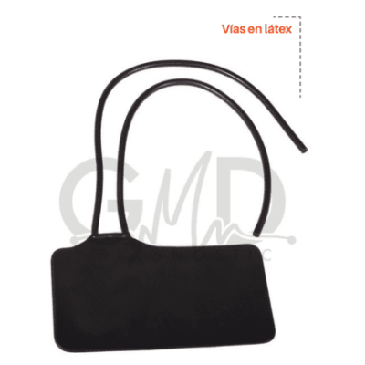 CAMARA DE INFLACION 2 VIAS EN LATEX P/ TENSIOMETRO GMD COLOR NEGRO T/M X UND.REF.GMD20-T20RP