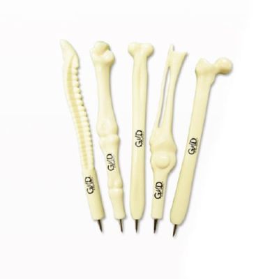 SET X 5 DE LAPICEROS GMD MOTIVO HUESOS REF. GMD-LPS-H
