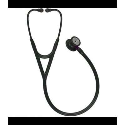 FONENDO 3M LITTMANN CARDIOLOGY IV 6203 - TUBO NEGRO, CAMPANA NEGRA, VASTAGO VIOLETA