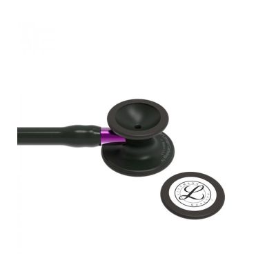 FONENDO 3M LITTMANN CARDIOLOGY IV 6203 - TUBO NEGRO, CAMPANA NEGRA, VASTAGO VIOLETA