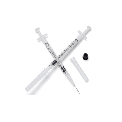 JERINGA B.D PRESET 1 ML CON AGUJA 23G X 25MM (ADULTOS) REF. 364413 CJA X 100 UND