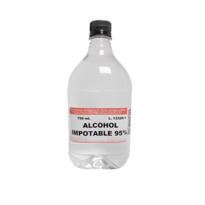 ALCOHOL IMPOTABLE 95% (ALHOCOL ETILICO) FCO X 750 ML - SAN JORGE