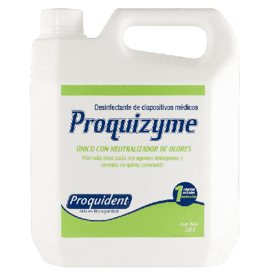 PROQUIZYME DESINFECTANTE DE DISPOSITIVOS MEDICOS X 3800 ML (AMONIO CUATERNARIO) - PROQUIDENT