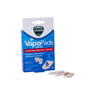 ALMOHADILLA REPUESTO VAPOPADS VICK CJA X 6 UND REF.VVP-6