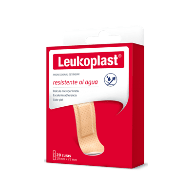 CURAS LEUKOPLAST ESTANDAR COLOR PIEL CJA X 20 UND REF.7328000