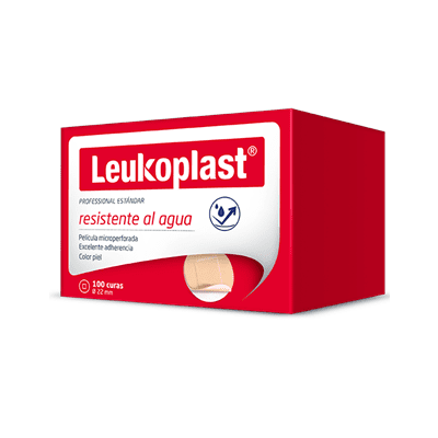 CURAS LEUKOPLAST PROFESSIONAL ESTANDAR  REDONDA CJA X 100 UND REF.7328001