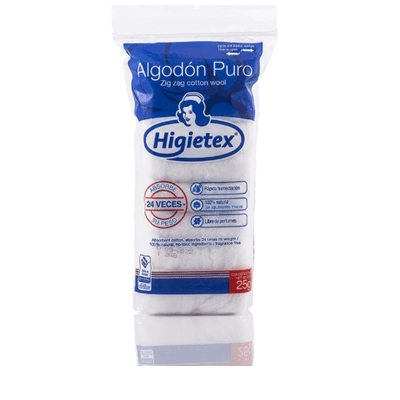 ALGODON HIGIETEX X 25G