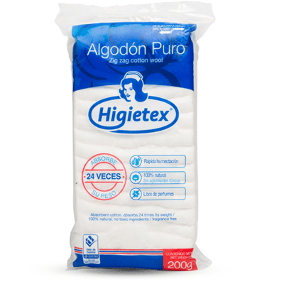ALGODON HIGIETEX X 200G