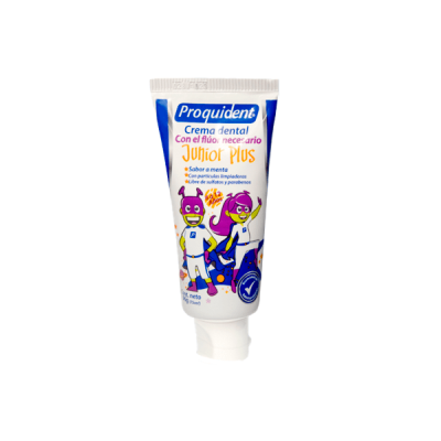 CREMA DENTAL JUNIOR PLUS TBO X 75 CC - PROQUIDENT