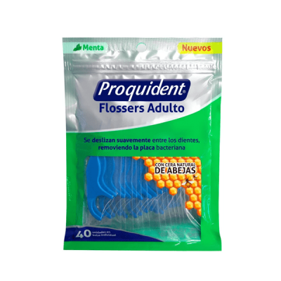 FLOSSER ADULTO PAQ X 40 UND - PROQUIDENT