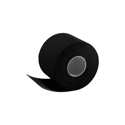 CINTA KINESIOLOGICA DE 5 CM X 5 M NEGRO REF.KT-5X5-20
