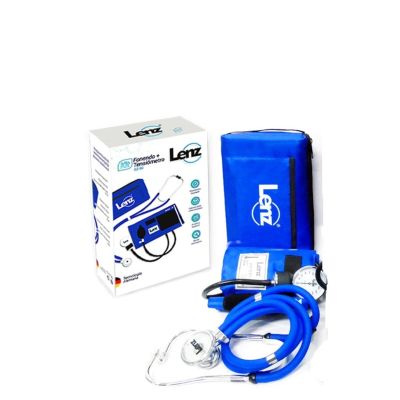 KIT DE TENSIOMETRO + FONENDOSCOPIO  ROYAL (AZUL REY) - LENZ