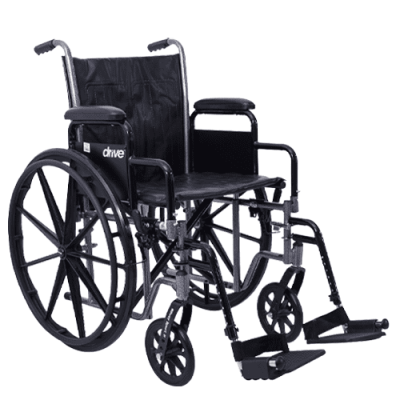 SILLA DE RUEDAS DRIVE SILVER SPORT REF.SSP218DDA-SF